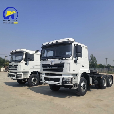 3 Ejes Shacman Tractor Truck Head Primary Mover para las necesidades de transporte de carga pesada