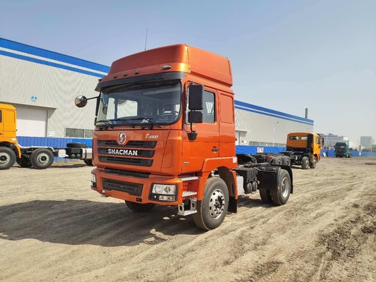 2 ejes 3 ejes Shacman 4X2 6X4 Tractor Truck Prime Mover con tanque de aceite de aluminio de 400L