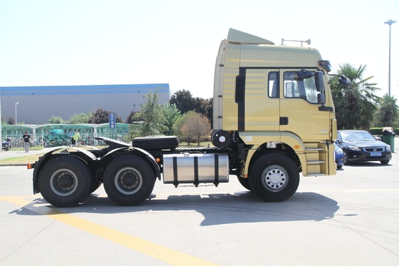 2 ejes 3 ejes Shacman 4X2 6X4 Tractor Truck Prime Mover con tanque de aceite de aluminio de 400L