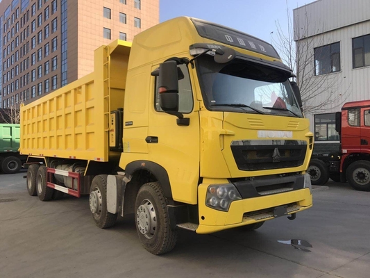 Sinotruk HOWO A7 de segunda mano Usado 8X4 camión de carga pesada con descarga de basura con personalización