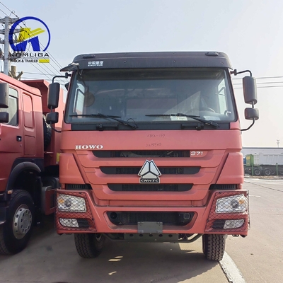 Transmisión manual de 25-30 toneladas Sinotruk HOWO 10 ruedas 6X4 camión de descarga para la construcción