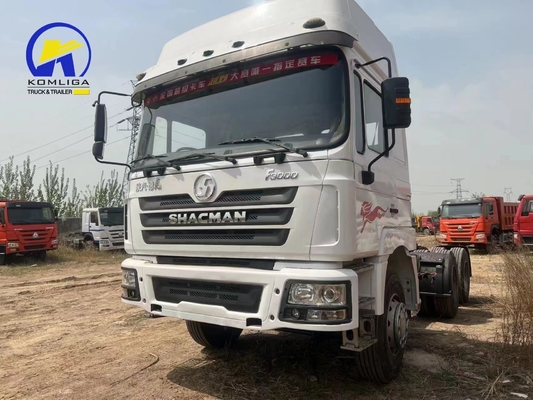 Shacman 6X4 Tractor Trailer Head Truck con eje trasero hombre 16 toneladas de dos etapas de reducción de engranaje