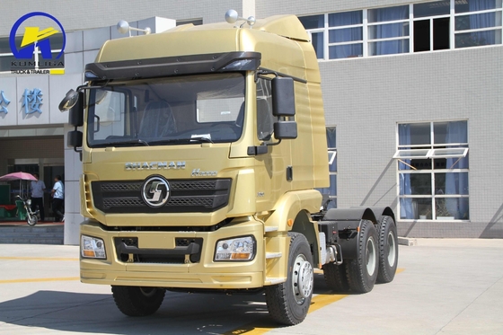 Dirección de trabajo pesado 6X4 380HP Shacman F3000 Tractor camión de cabeza usado con motor diésel