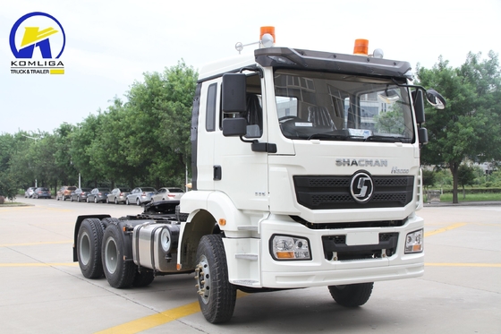 380HP Diseño de neumáticos radiales Shacman 6X4 Tractor Truck Head para dentro del presupuesto