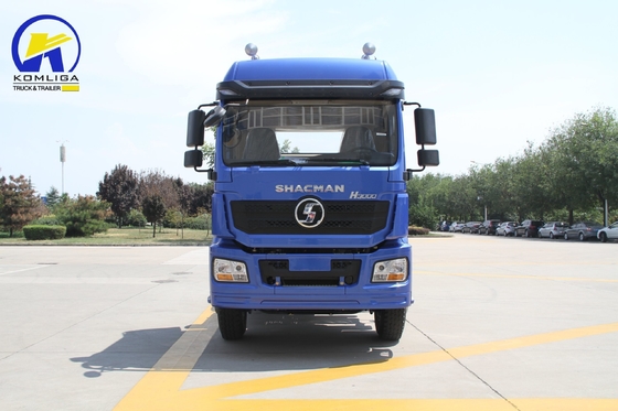 Shacman X6000 camión tractor de 10 ruedas de 380 CV con norma de emisiones Euro 2 y cabina de techo plano