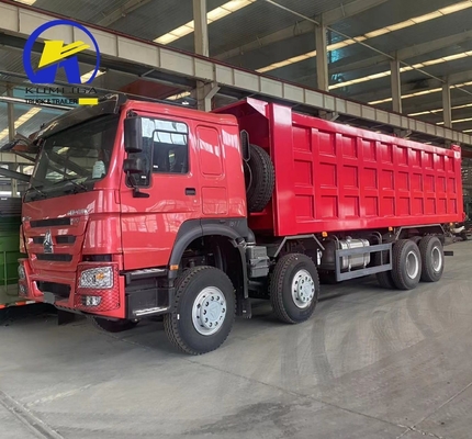Sinotruk HOWO 8X4 camión de carga pesada con tirador para los requisitos del cliente