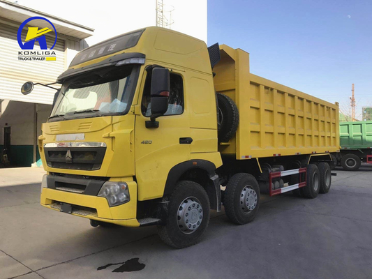 12 ruedas 8x4 camión de carga pesada con Wd615.47.D12.42 Motor y larga vida útil