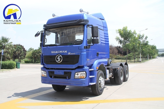 Shacman F3000 Euro2 6X4 Prime Mover 380HP Tractor con motor diesel Camión con gran potencia