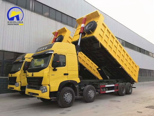 12 ruedas 8x4 camión de carga pesada con Wd615.47.D12.42 Motor y larga vida útil