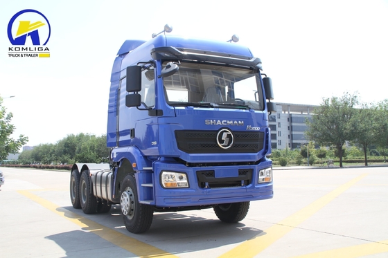 Shacman F3000 Euro2 6X4 Prime Mover 380HP Tractor con motor diesel Camión con gran potencia