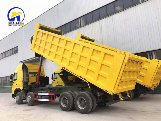 12 ruedas 8x4 camión de carga pesada con Wd615.47.D12.42 Motor y larga vida útil
