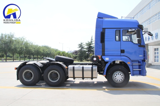 Shacman F3000 Euro2 6X4 Prime Mover 380HP Tractor con motor diesel Camión con gran potencia