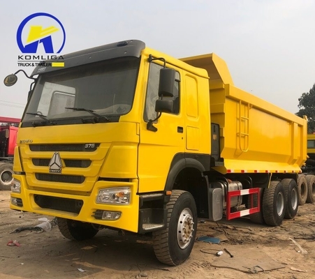 Sinotruk HOWO 6X4 camión de descarga de 10 ruedas Euro 2 estándar de emisiones para sus necesidades comerciales