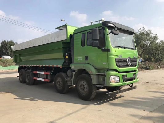 Hw76 Cabina 12 ruedas 8X4 camión de descarga con tirador Transmisión de camión Hw19710 371HP 400HP 420HP