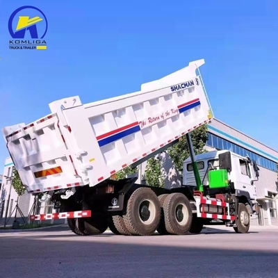 1200r20 neumáticos radiales Shacman 6X4 camiones de descarga para la entrega de piedra de arena