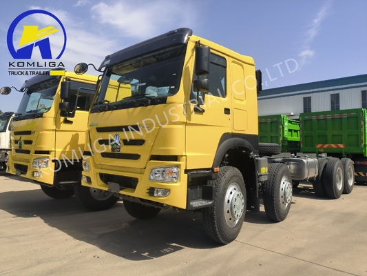 Zz4257s3241W Sinotruk opcional HOWO 6X4 375HP Cabina para dormir Euro 2 Camión tractor para minería