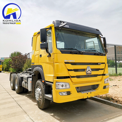 2024 Sinotruk HOWO 400HP 420HP Camión de cabeza de remolque para neumáticos Capacidad de carga 40-60 toneladas