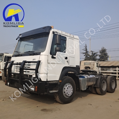 Sinotruk HOWO 6X4 camión de cabeza de tractor usado con capacidad de carga de 40-60 toneladas