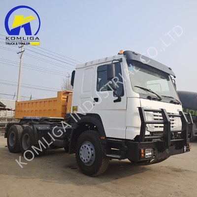 Sinotruk HOWO 6X4 camión de cabeza de tractor usado con capacidad de carga de 40-60 toneladas