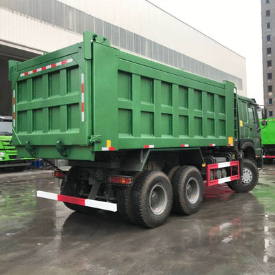 10 ruedas Sinotruk HOWO Camión con tirador Camión de descarga con transmisión opcional Hw19710