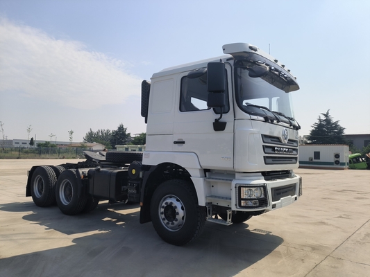ZF Dirección Shacman 6X4 10 ruedas 30t camión tractor con 400L de aluminio petrolero cisterna a África