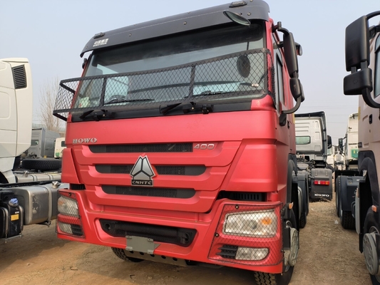 Capacidad de carga 40-60 toneladas Sinotruk HOWO 6X4 3 Ejes Camión tractor para la demanda de África