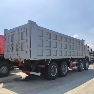 Camión modelo Zz3257n3847A Sinotruk HOWO de 60 toneladas 371HP 8X4 12 ruedas Rhd LHD camión de descarga con tirador