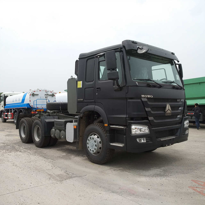 Eje delantero 9 toneladas Sinotruk HOWO Usado 10 ruedas 6 * 4 cabeza de remolque camión tractor venta