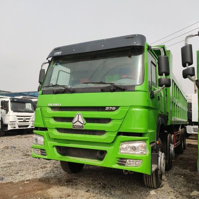 30 Cbm HOWO 40tons 8X4 Usado camión con neumáticos radiales y 420 HP de potencia