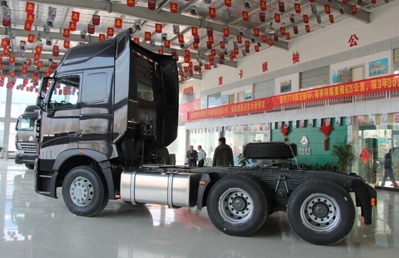 Transmisión manual 6×4 Sinotruk HOWO T7h Tractor de remolque usado