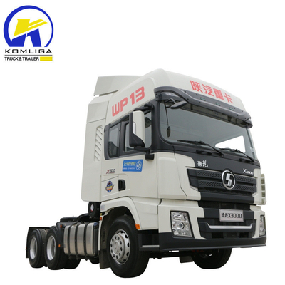 Shacman 6X4 420HP remolque camión de cabeza de tractor para soporte técnico y repuestos