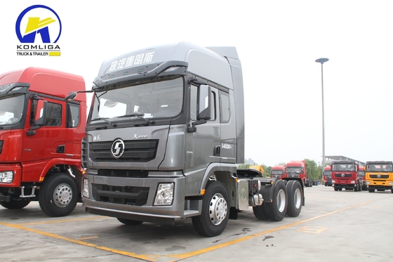 Shacman 6X4 420HP remolque camión de cabeza de tractor para soporte técnico y repuestos