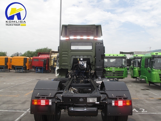 Camión de remolque Shacman 4X2 6X4 Camión de tractor de trabajo pesado Personalización con neumáticos 12r22.5