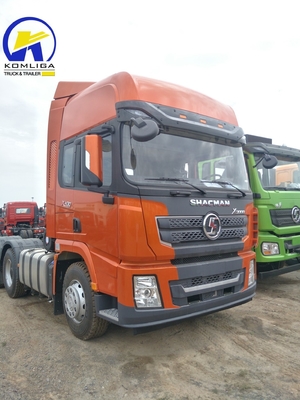 Shacman Usado Trailer Head Prime Mover 6X4 Tractor Truck 50 /90 Base de tracción opcional