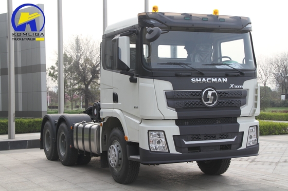 Cabeza de remolque de segunda mano Shacman 420HP 6X4 6*4 10 ruedas camión tractor Sx4255jv324