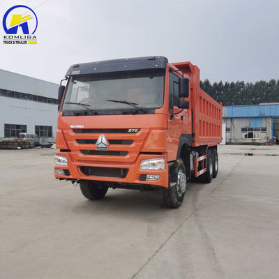 Sinotruk HOWO 375HP 6X4 Rhd camión de descarga para el mercado de África en buenas condiciones