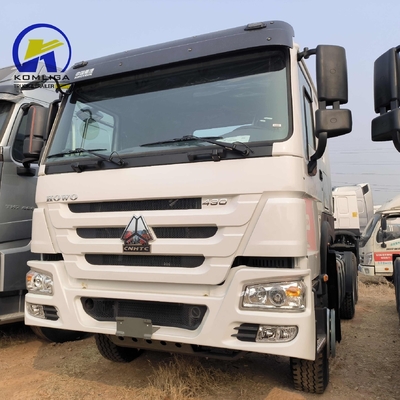 Sinotruk HOWO Camión 6X4 10 ruedas Camión tractor usado con tanque de aceite de aluminio de 400L
