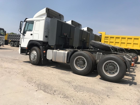 En buen estado Sinotruk HOWO 6X4 Tractor de cabeza de remolque con motor D12.42-20