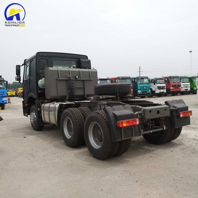 Emisión Euro2 Usado 420HP Sinotruk HOWO Camión tractor para camiones de trabajo pesado