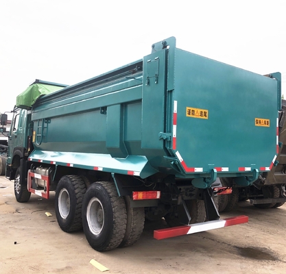 Elevación del volante ventral Elevación hidráulica Sinotruk 10 ruedas 6X4 camión de descarga con forma de U