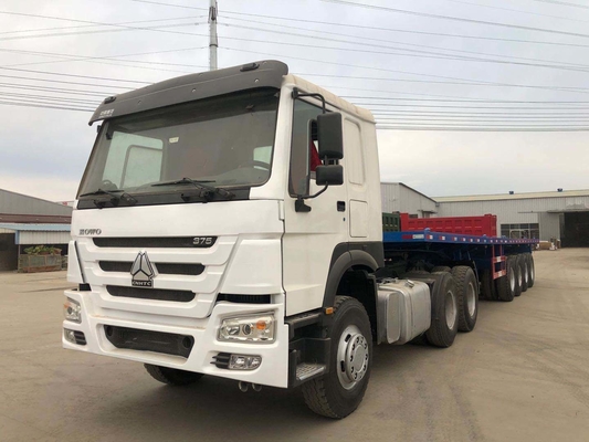 Sinotruk HOWO 371HP 6X4 10 ruedas Semirremolque Cabeza de Carga Tanque Tirador Remolque Tractor Camión