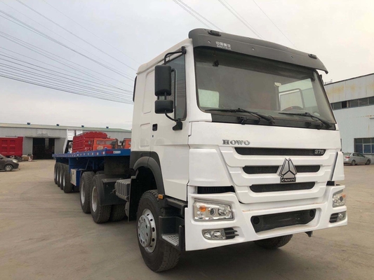 Sinotruk HOWO 371HP 6X4 10 ruedas Semirremolque Cabeza de Carga Tanque Tirador Remolque Tractor Camión