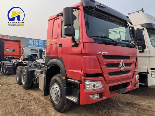 6*4 Cabeza de tractor-remolque con una cabina para dormir y relación de alta velocidad 3.7 No hay intermediarios