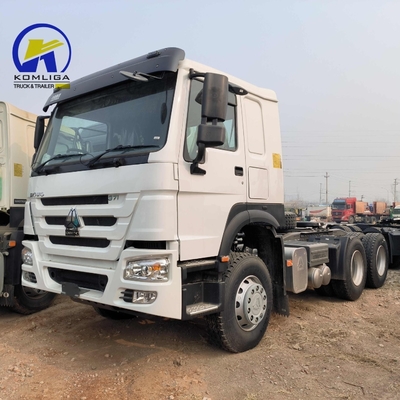 Apoyo técnico Sinotruk de trabajo pesado HOWO Diesel 6*4 Tractor Trailer Head Truck
