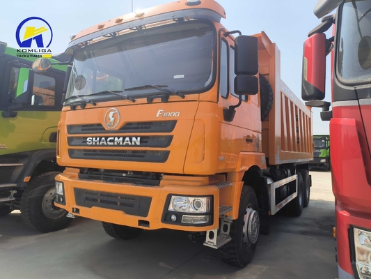 Shacman 6X4 de 10 ruedas usadas con diseño de neumáticos radiales y eje trasero Hc16