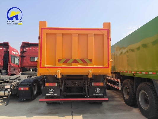 Shacman 6X4 de 10 ruedas usadas con diseño de neumáticos radiales y eje trasero Hc16