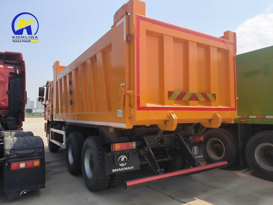Shacman 6X4 de 10 ruedas usadas con diseño de neumáticos radiales y eje trasero Hc16