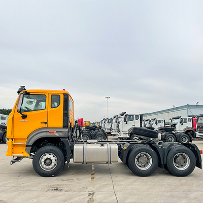 16 toneladas Eje trasero Sinotruk HOWO 6X4 Tractor camión contenedor remolque descarga camión esqueleto
