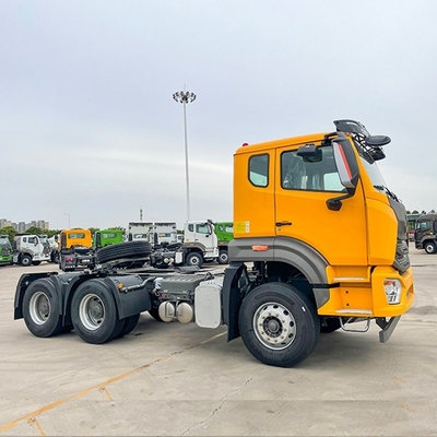 16 toneladas Eje trasero Sinotruk HOWO 6X4 Tractor camión contenedor remolque descarga camión esqueleto