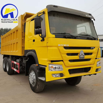 6X4 Estilo de elevación frontal 30 toneladas Sinotruck HOWO camión de descarga con bajo consumo de combustible